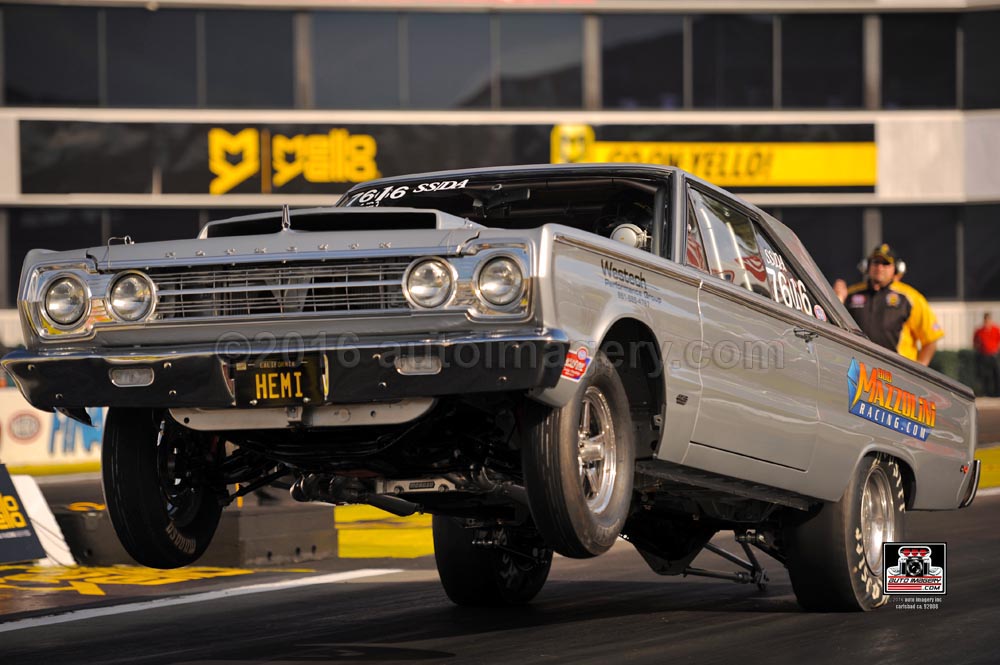 1967 PLYMOUTH BELVEDERE II VIN: WA86126976 NHRA A/SA DRAG CAR