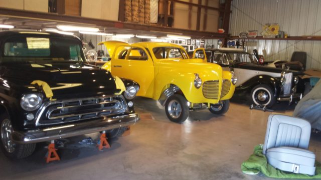 Sandy Jones' Yellow Plymouth Coupe | Bob Mazzolini Racing