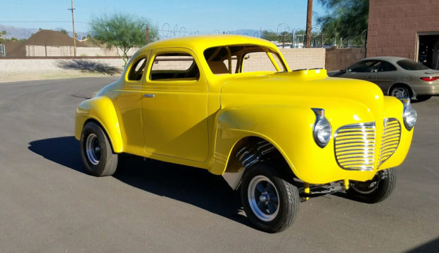 Sandy Jones’ Yellow Plymouth Coupe